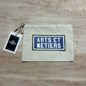 Le Bijou Parisien Arts Et Métiers Paris Zippered Pouch